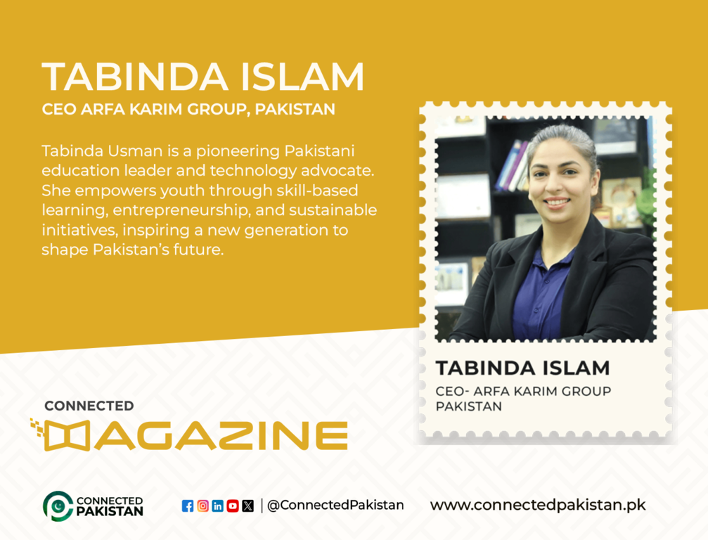 Tabinda Usman: Empowering Pakistani Youth Through Education & Technology