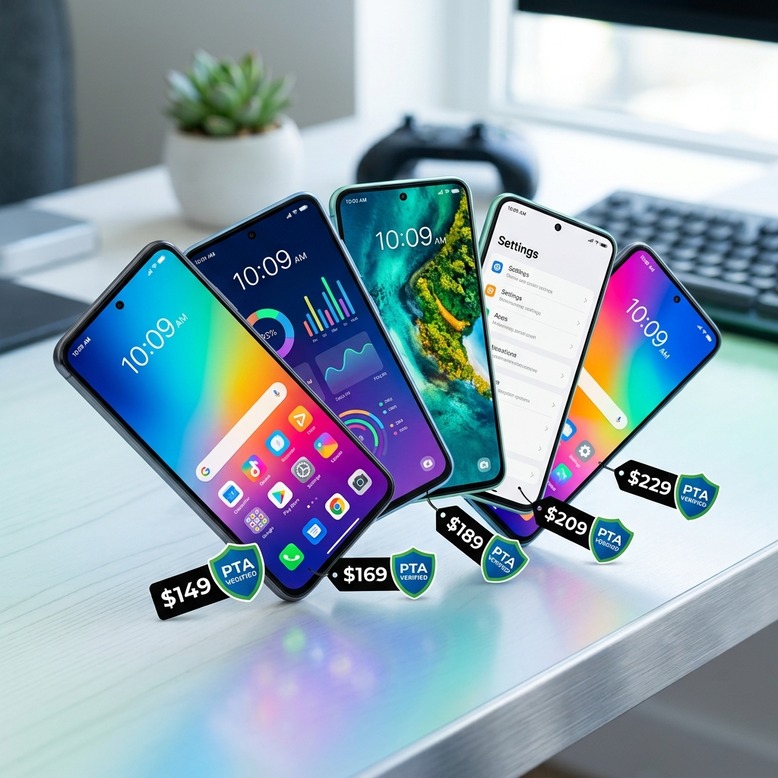 Best Budget Smartphones in Pakistan Under PKR 50,000 (2026)