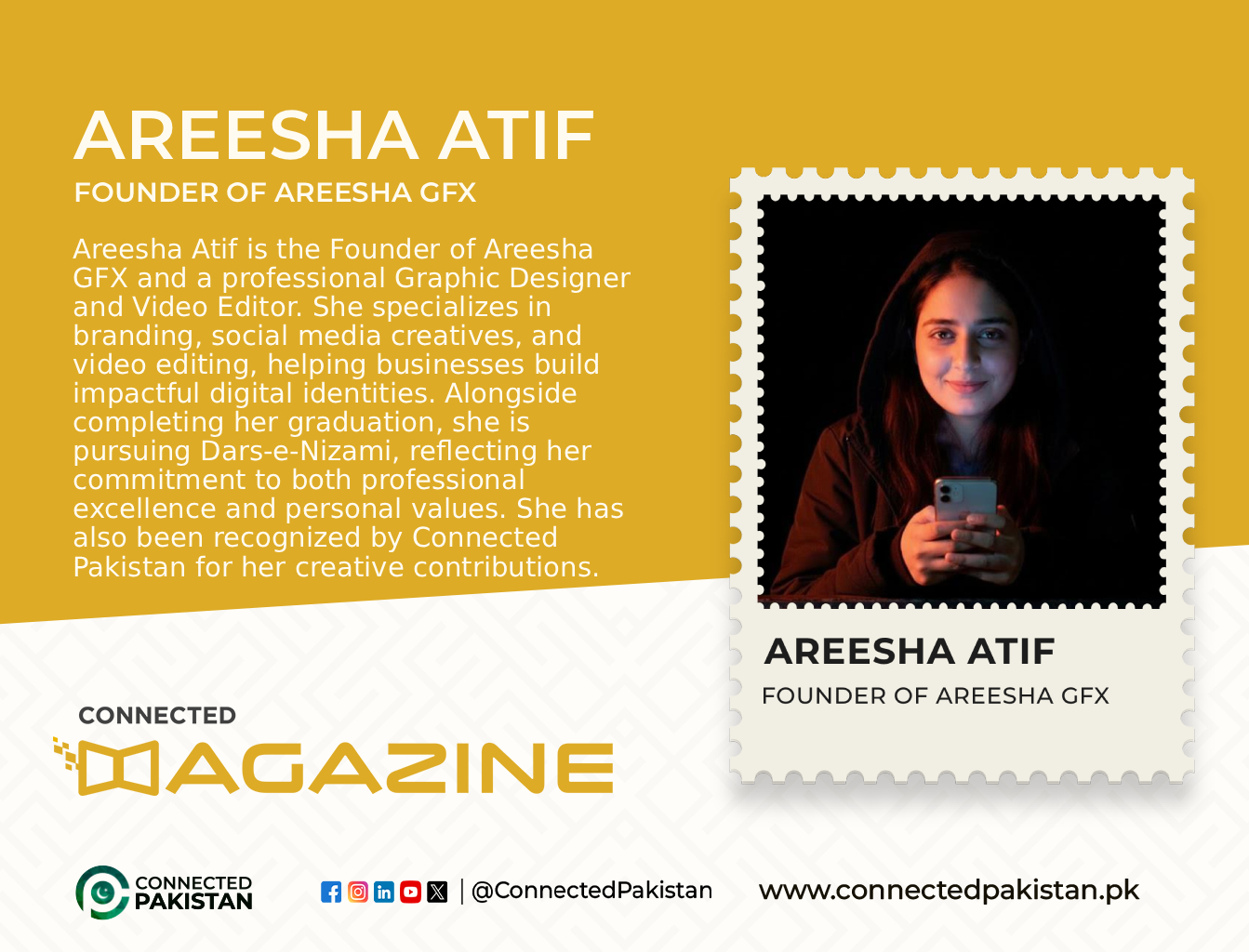 From YouTube Tutorials to a Creative Brand: Areesha Atif's Story