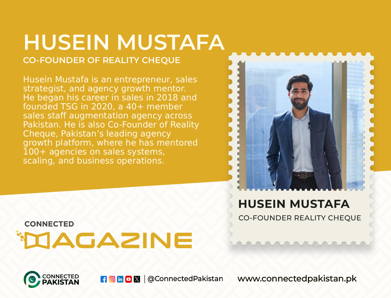 Husein Mustafa: Building Pakistan's Largest Agency-Owner Community