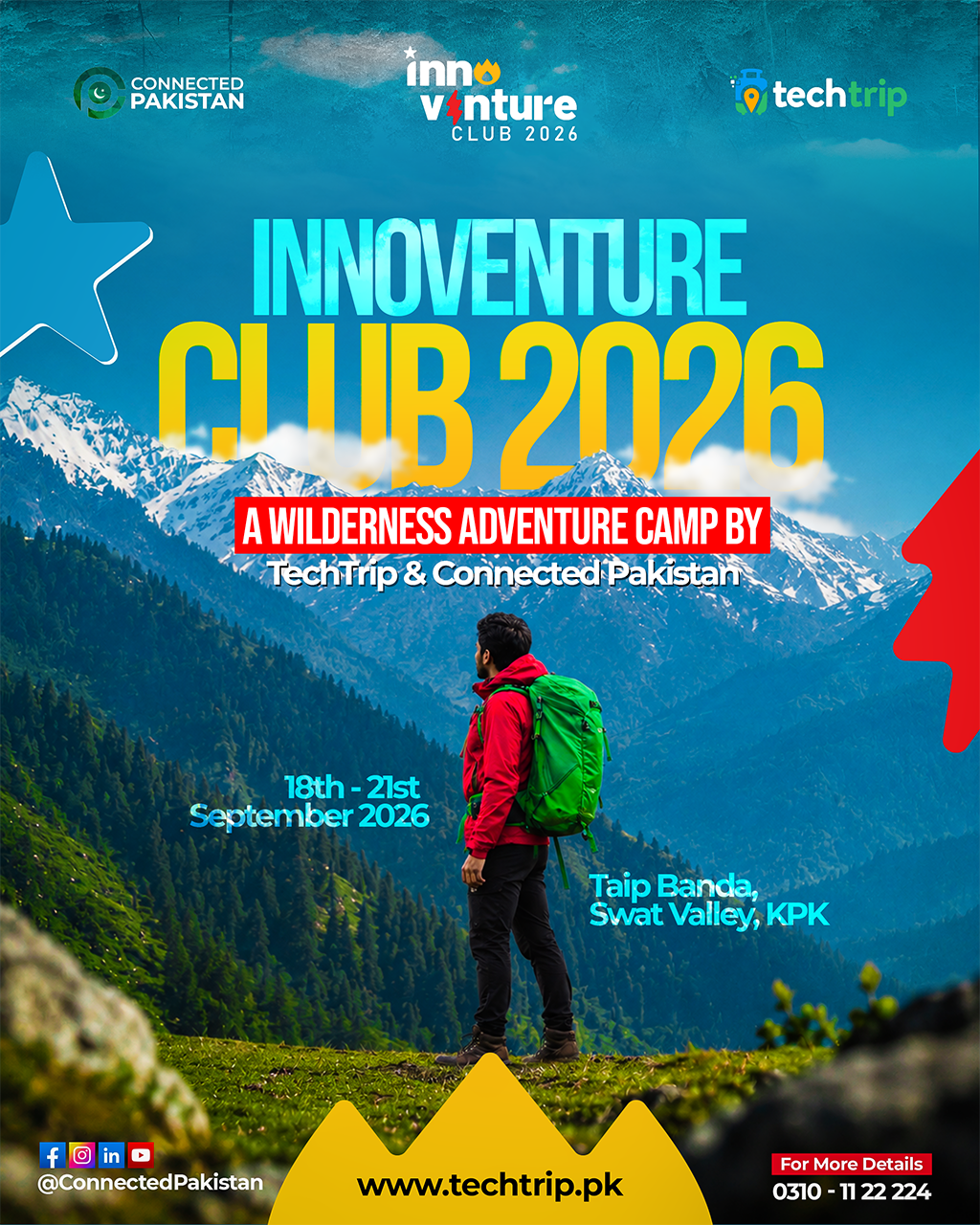 Innoventure Club '26: A Wilderness Reset in Swat for Pakistan's Tech Community