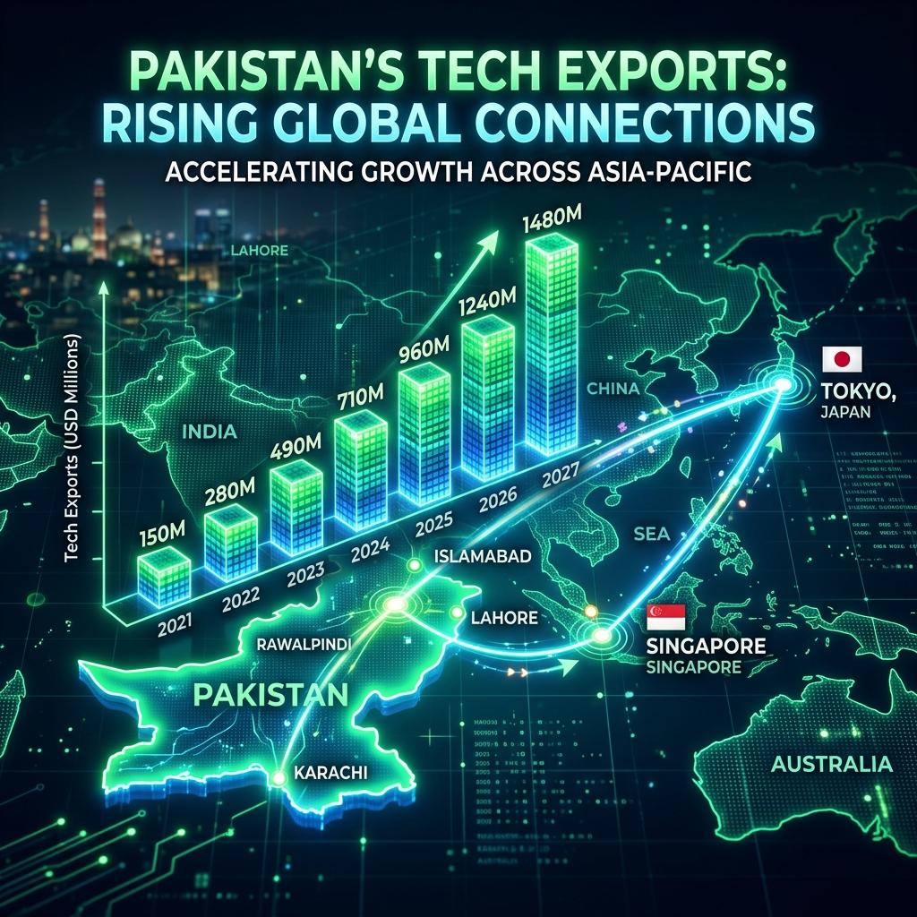 Pakistan's IT Exports Hit Record $4.5 Billion in 2026