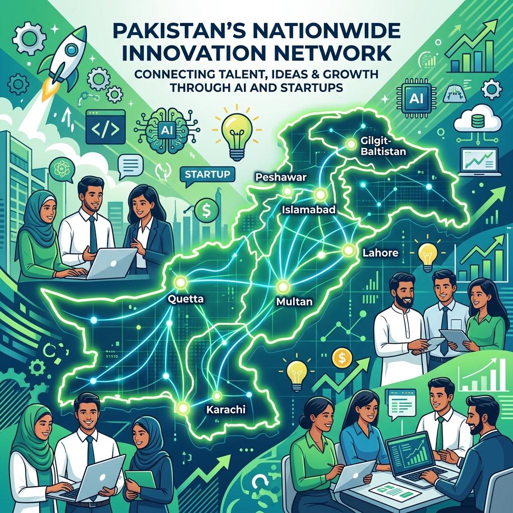Pakistan Launches NAAI: 7 AI Hubs and 560 Startups