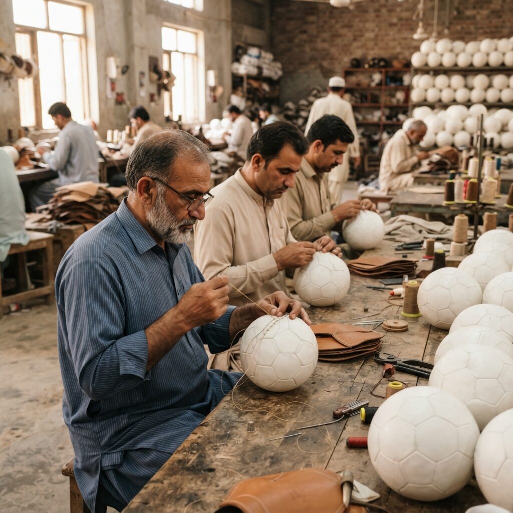 The Ball at the World Cup Was Made in Pakistan. Here's the Business Story Behind Sialkot